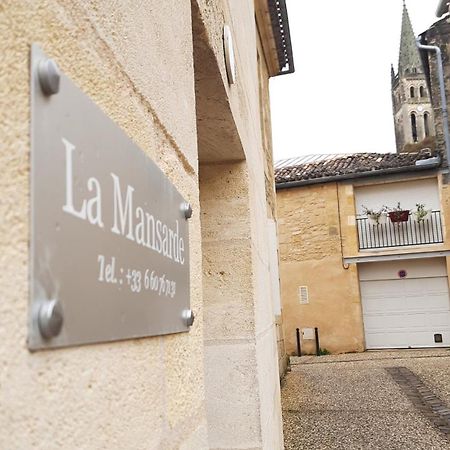Apartament La Mansarde Saint-Émilion Zewnętrze zdjęcie