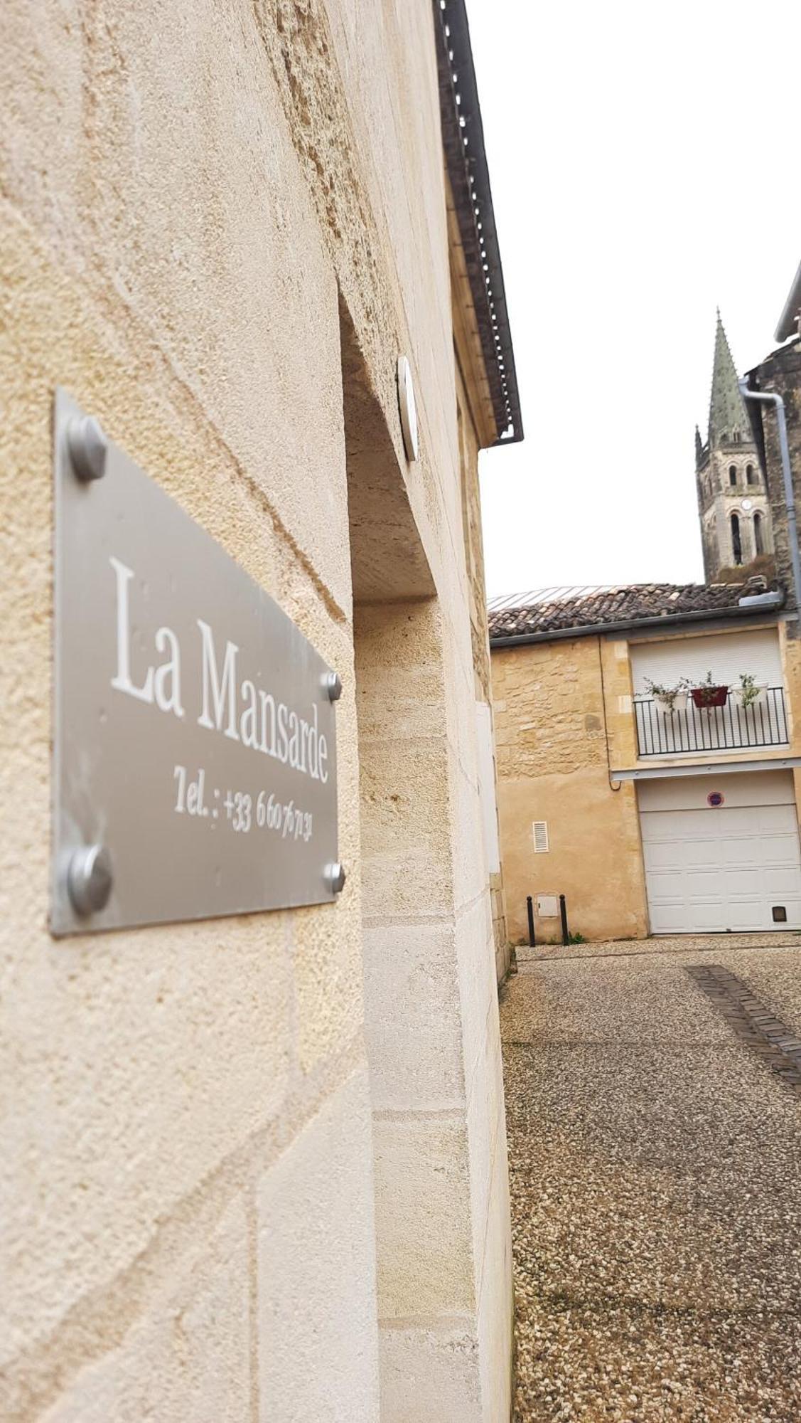 Apartament La Mansarde Saint-Émilion Zewnętrze zdjęcie