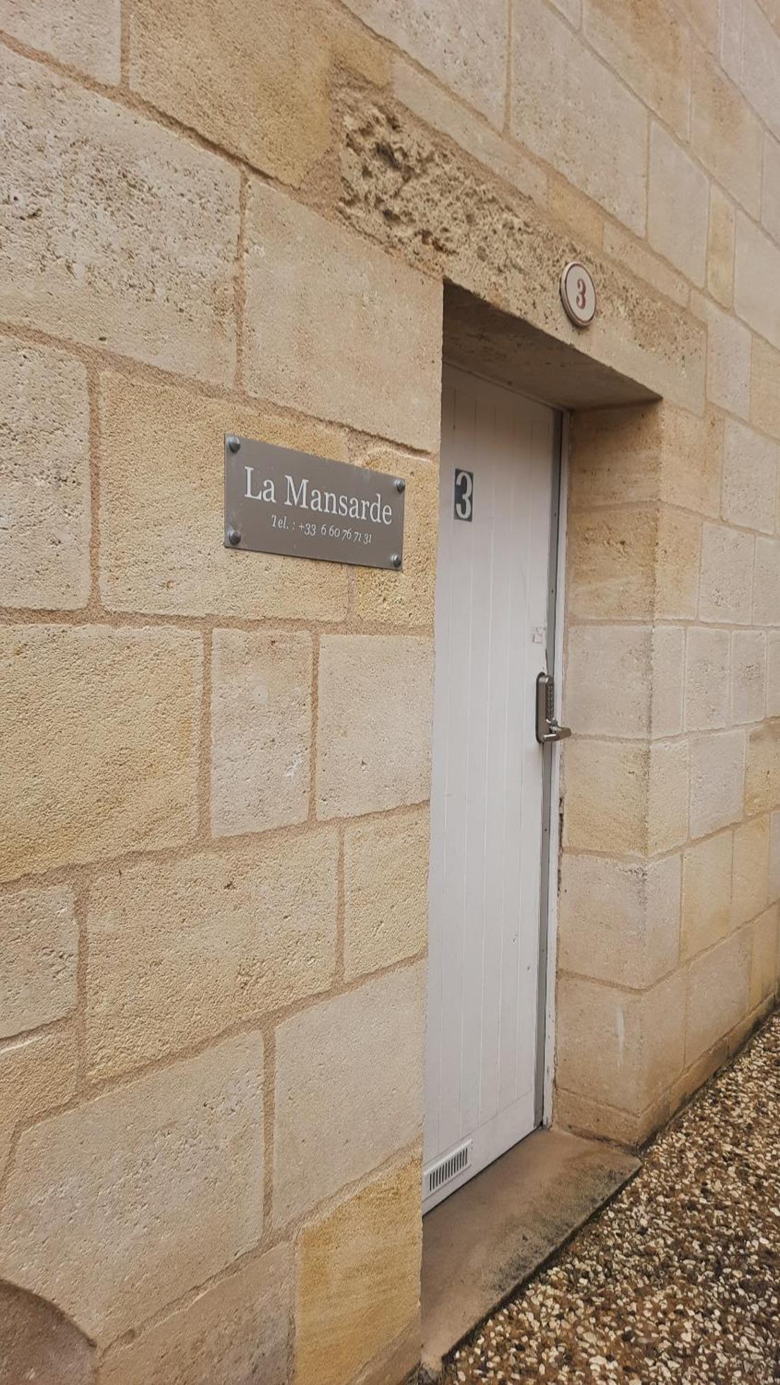 Apartament La Mansarde Saint-Émilion Zewnętrze zdjęcie